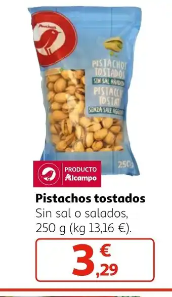 Alcampo Pistachos tostados oferta