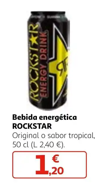 Alcampo Bebida energética ROCKSTAR oferta