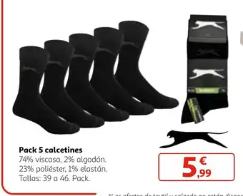 Alcampo Pack 5 calcetines oferta