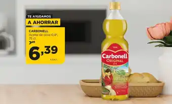 Alimerka CARBONELL Aceite de oliva 0,4º, 75 cl. oferta