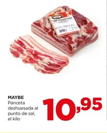 Alimerka MAYBE Panceta deshuesada al punto de sal, oferta