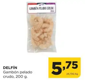Alimerka DELFÍN Gambón pelado crudo, 200 g. oferta