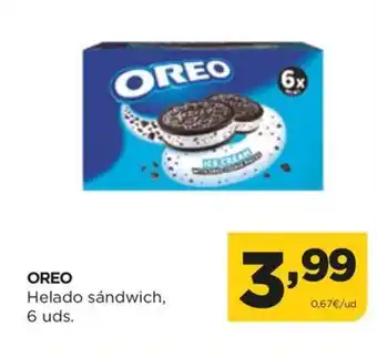 Alimerka OREO Helado sándwich, oferta