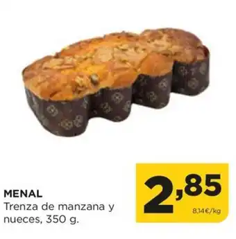 Alimerka MENAL Trenza de manzana y nueces, 350 g. oferta