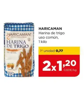 Alimerka HARICAMAN Harina de trigo uso común, 1 kilo oferta