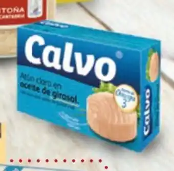 Alimerka CALVO Atún claro en aceite de girasol, p.n.: 111 g., p.e.: 72 g. oferta