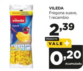 Alimerka VILEDA Fregona suave, 1 recambio oferta
