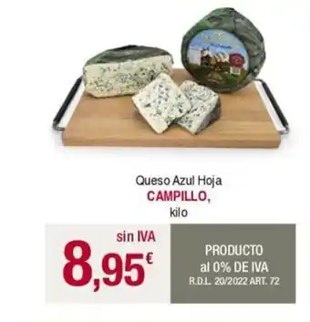 Masymas Queso Azul Hoja CAMPILLO, oferta
