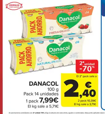 Carrefour DANACOL oferta