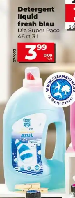 Dia Detergent líquid oferta