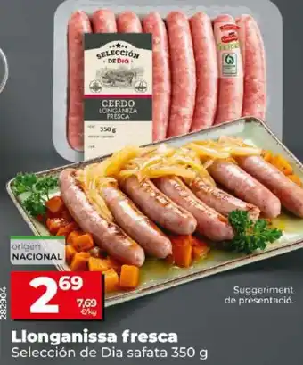 Dia Llonganissa fresca oferta