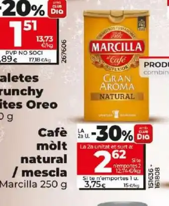 Dia Cafe molt NATURAL oferta