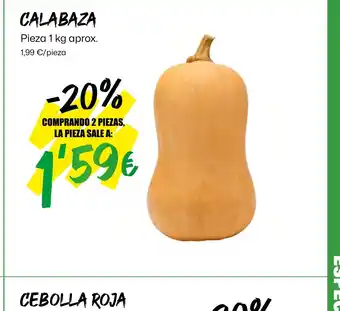 AhorraMas CALABAZA oferta