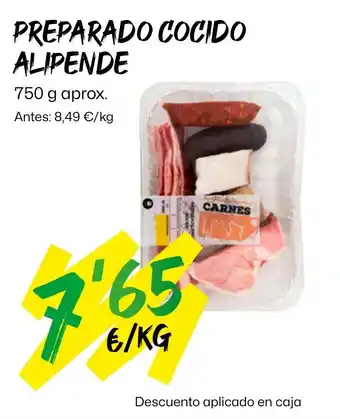 AhorraMas PREPARADO COCIDO ALIPENDE oferta