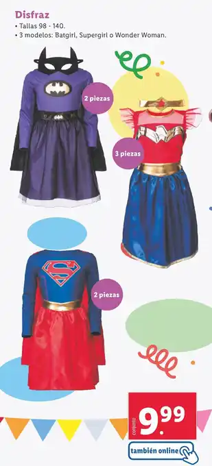 Lidl Disfraz oferta