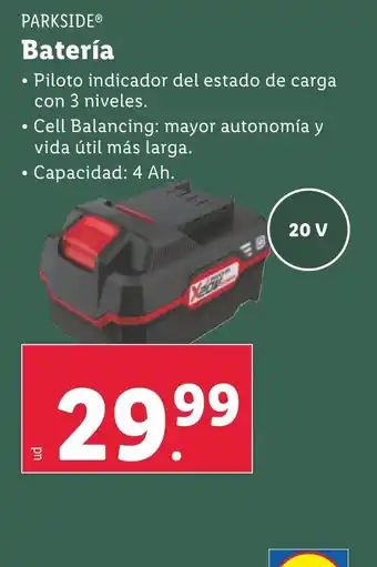 Lidl PARKSIDEⓇ Batería oferta