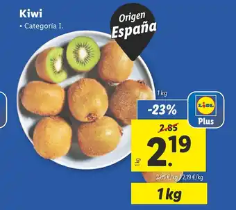 Lidl Kiwi Categoría I. oferta