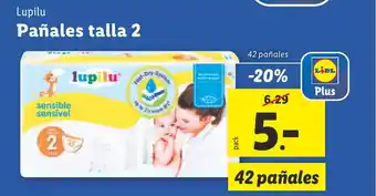 Lidl Lupilu Pañales talla 2 oferta