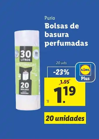 Lidl Bolsas de basura perfumadas oferta