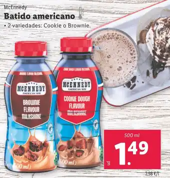 Lidl Batido americano oferta