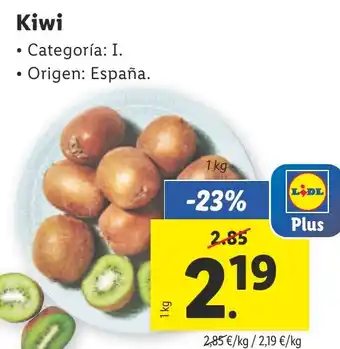 Lidl Kiwi oferta