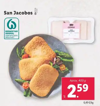 Lidl San Jacobos oferta
