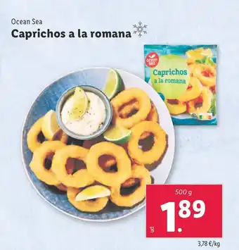 Lidl Caprichos a la romana oferta