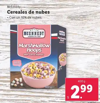 Lidl Cereales de nubes oferta