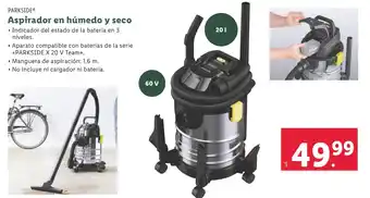 Lidl Aspirador en húmedo y seco oferta