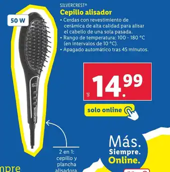 Lidl Cepillo alisador oferta