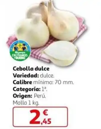 Alcampo Cebolla dulce oferta