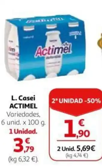 Alcampo L. Casei ACTIMEL oferta