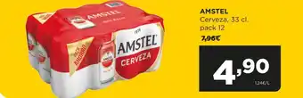 Alimerka AMSTEL Cerveza, 33 cl. oferta