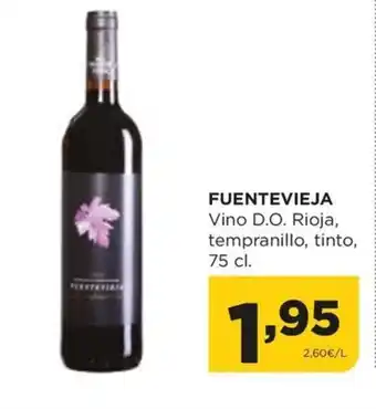 Alimerka FUENTEVIEJA Vino D.O. Rioja, tempranillo, tinto, oferta