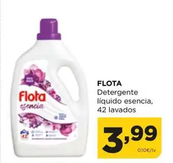Alimerka FLOTA Detergente líquido esencia, 42 lavados oferta