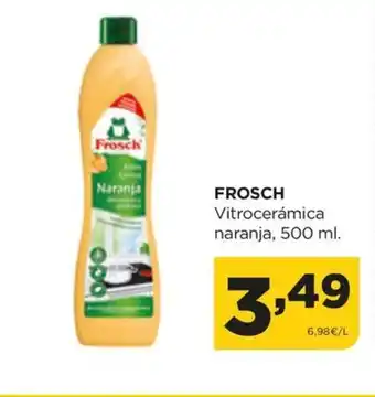 Alimerka FROSCH Vitrocerámica naranja, 500 ml. oferta