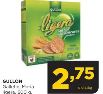 Alimerka GULLÓN Galletas María ligera, 600 g. oferta