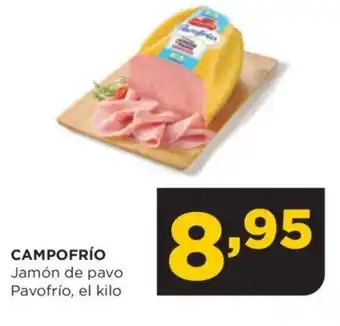 Alimerka CAMPOFRÍO Jamón de pavo Pavofrío, el kilo oferta