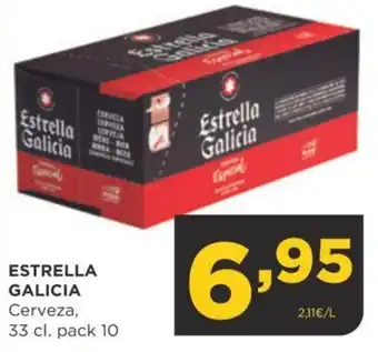 Alimerka ESTRELLA GALICIA Cerveza, 33 cl. pack 10 oferta