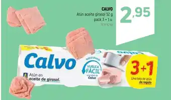 Coviran CALVO Atún aceite girasol 52 g oferta
