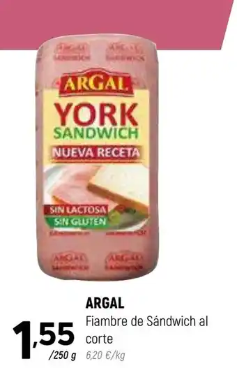 Coviran ARGAL Fiambre de Sándwich al corte oferta
