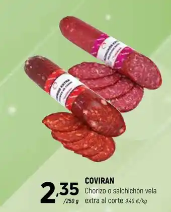 Coviran COVIRAN Chorizo o salchichón vela oferta