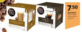 Coviran DOLCE GUSTO Café con leche o espresso intenso 30 cápsulas oferta