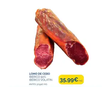 Cash Ecofamilia LOMO DE CEBO IBÉRICO 50% oferta