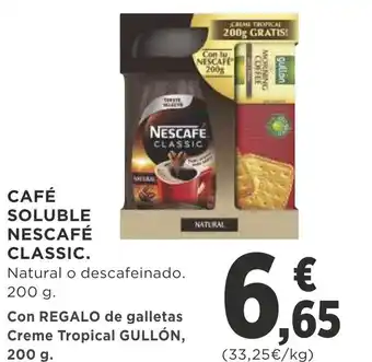 Supercor CAFÉ SOLUBLE NESCAFÉ CLASSIC. oferta