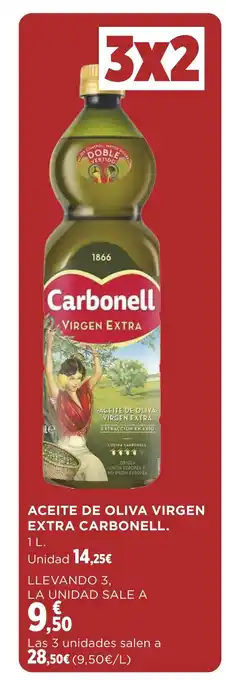 Supercor ACEITE DE OLIVA VIRGEN EXTRA CARBONELL. oferta