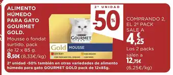 Supercor ALIMENTO HÚMEDO PARA GATO GOURMET oferta