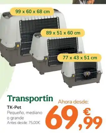 TiendAnimal Transportin oferta