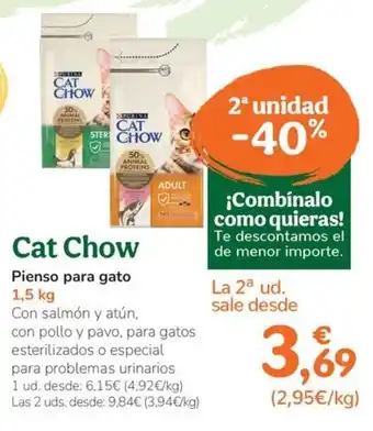 TiendAnimal Pienso para gato 1,5 kg oferta