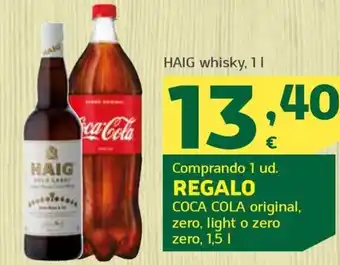 HiperDino HAIG whisky, 11 oferta